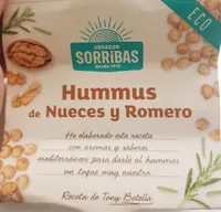 Hummus de nueces y romero