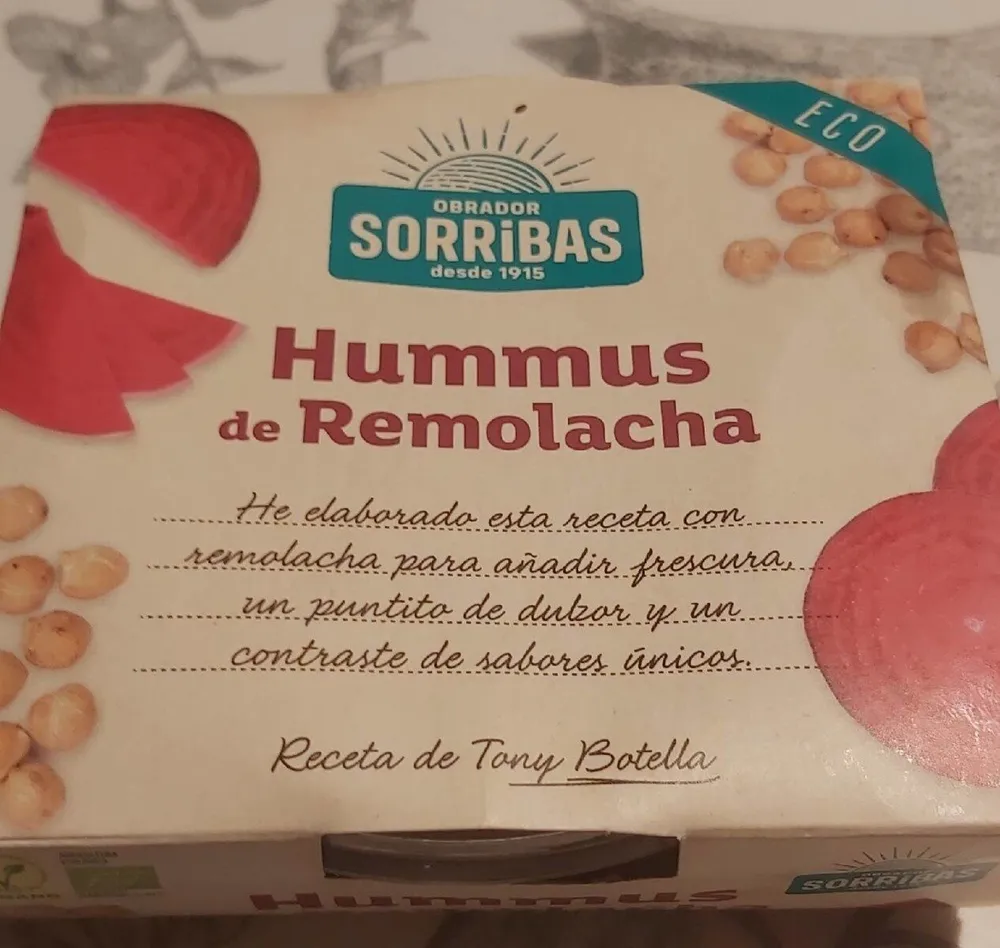 Humus de Remolacha