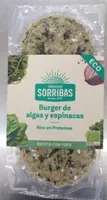 Burger de Algas y Espinacas