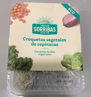 Croquetas vegetales de espinacas