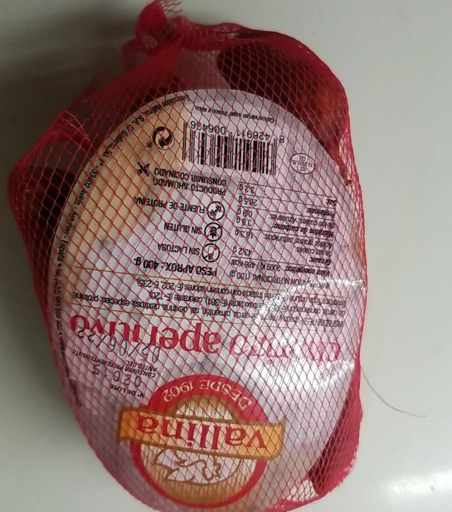 Chorizo aperitivo