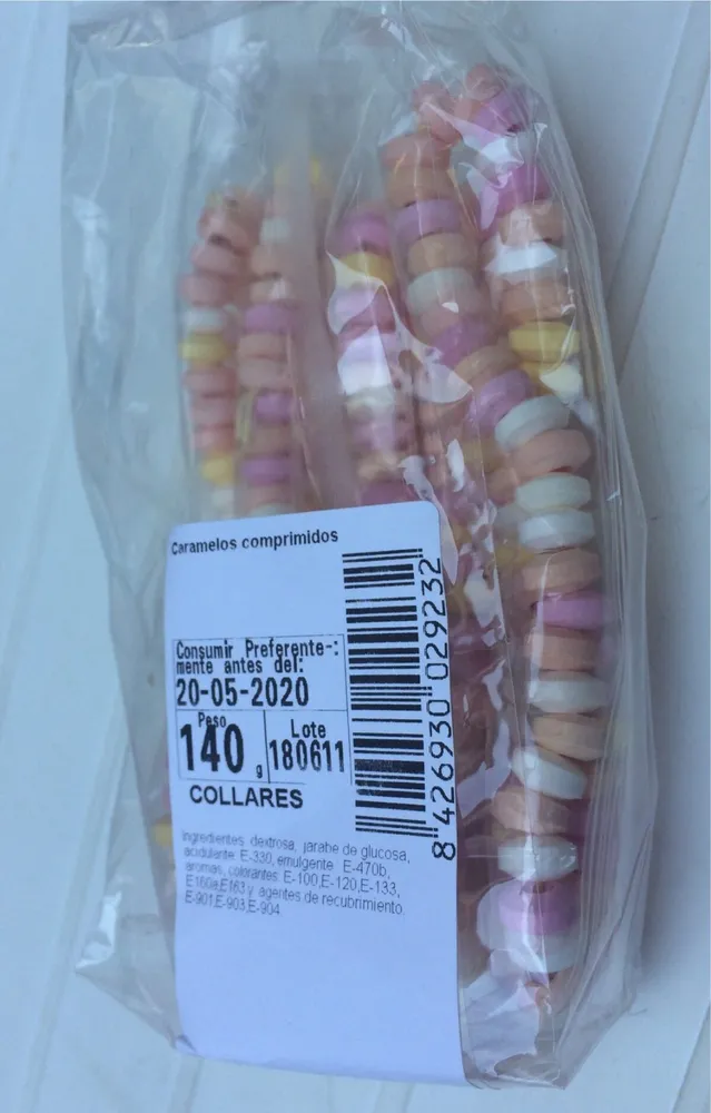Caramelos comprimidos
