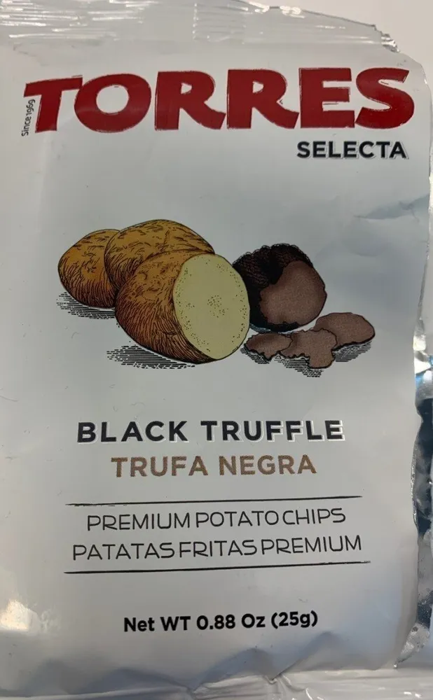 Patatas fritas trufa negra