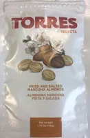 Almendra marcona frita y salada