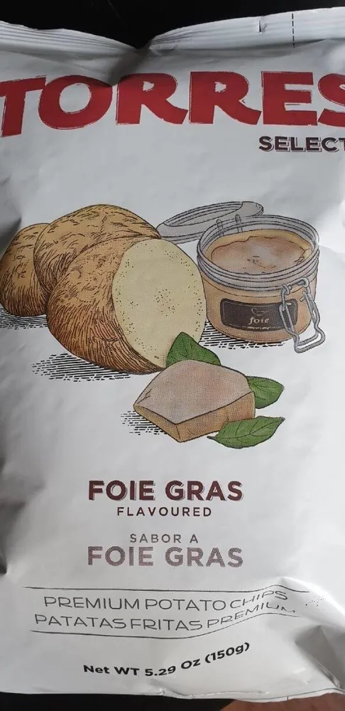 Chips foie gras
