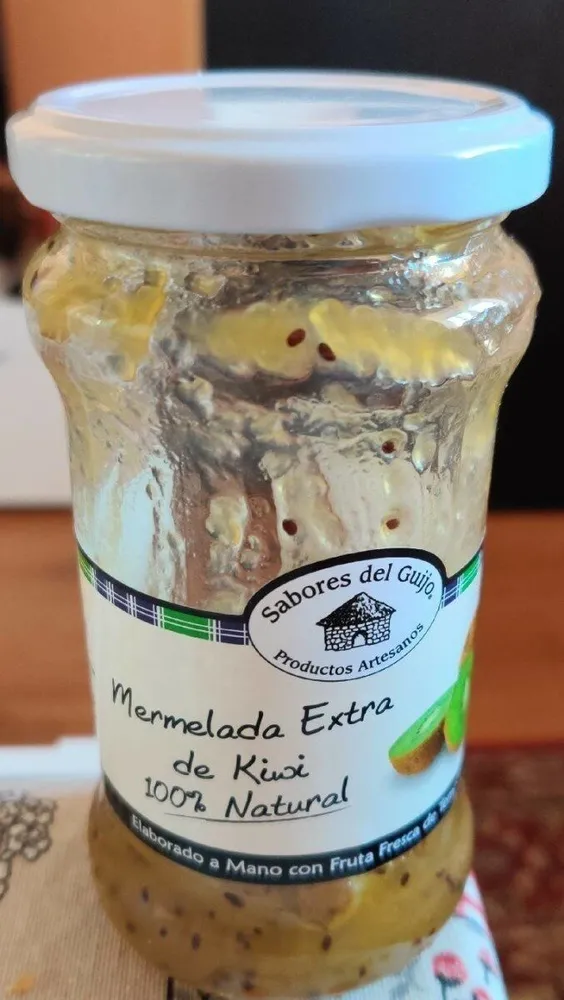 Mermelada extra de kiwi 100% natural