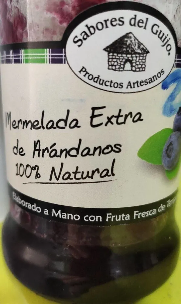 Mermelada extra de arándanos