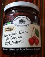 Mermelada extra de cereza sin azúcar