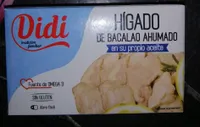 Hígado de bacalao ahumado
