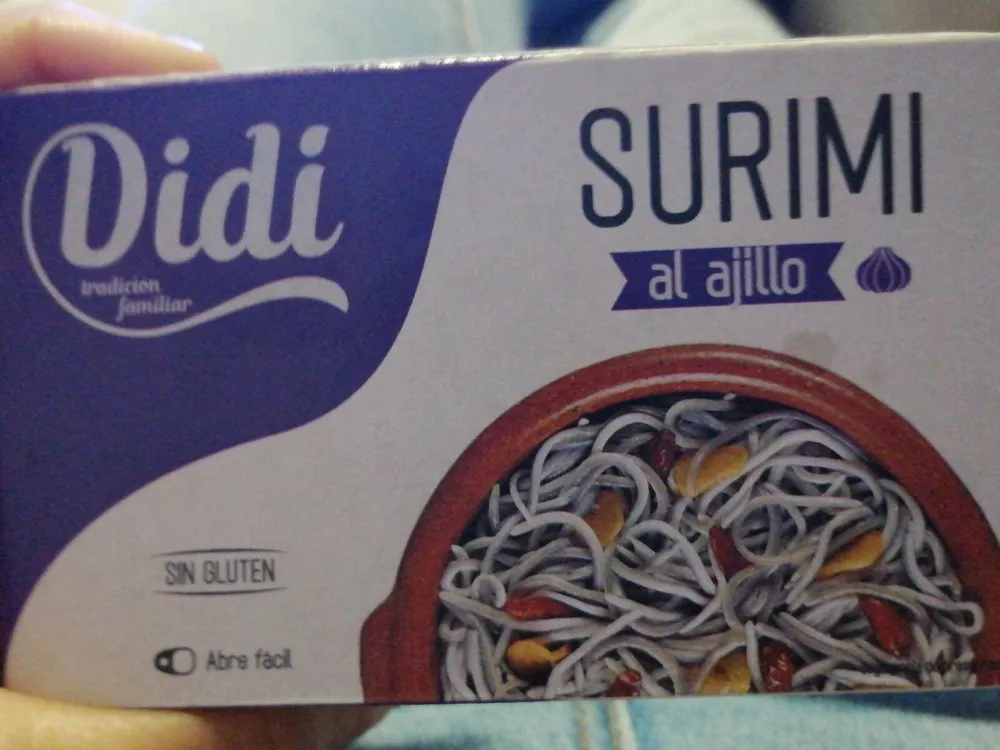 Surimi al ajillo