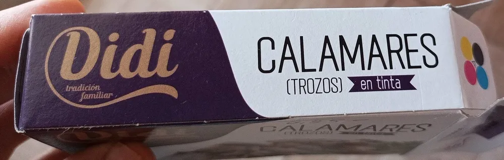 Calamares en tinta