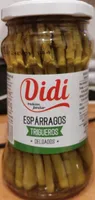 Espárragos trigueros delgados