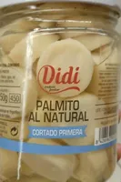 Palmito al natural