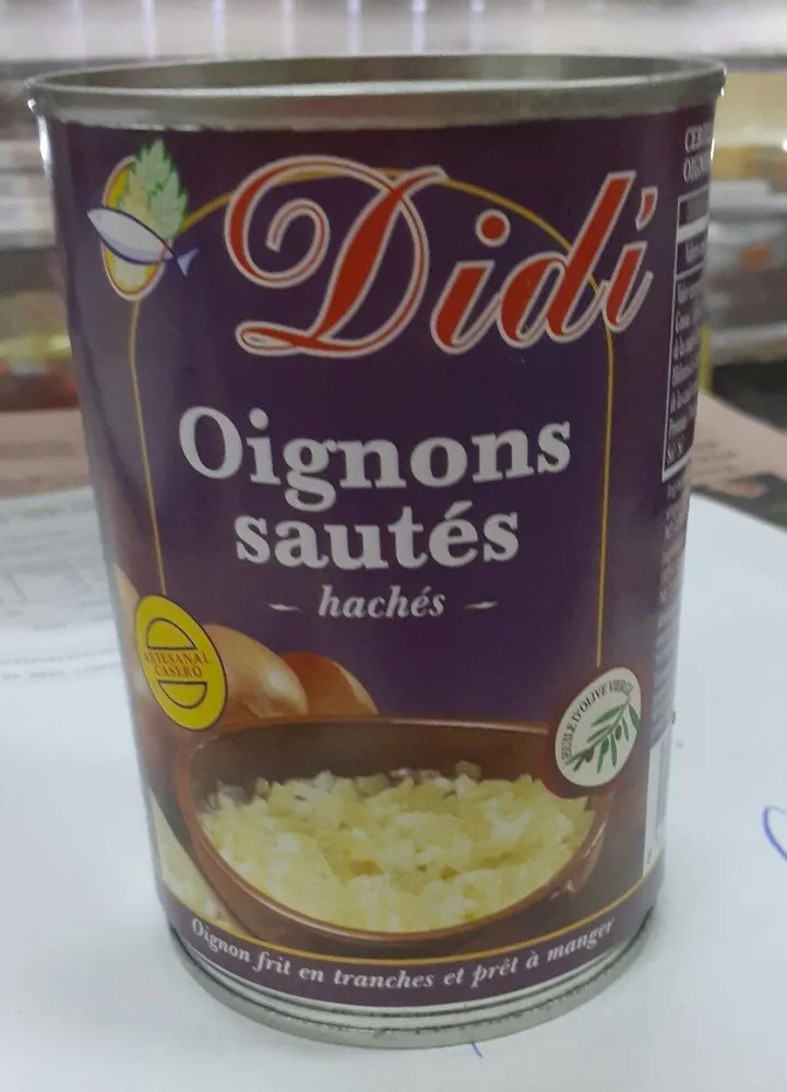 Cebolla frita troceada