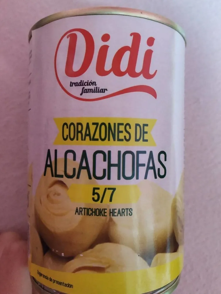 Corazones de alcachofas