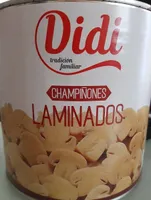 Champiñones laminados