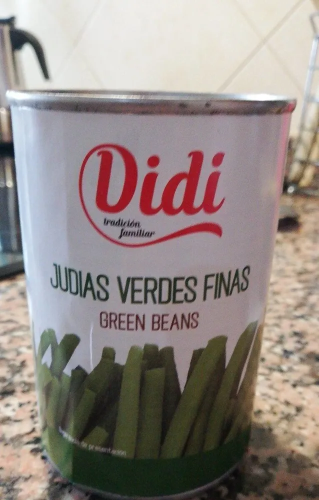 Judías verdes finas
