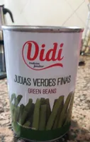 Judías verdes finas