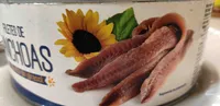 Filetes de anchoas en aceite de girasol