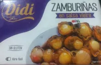 Zamburiñas en salsa vieria