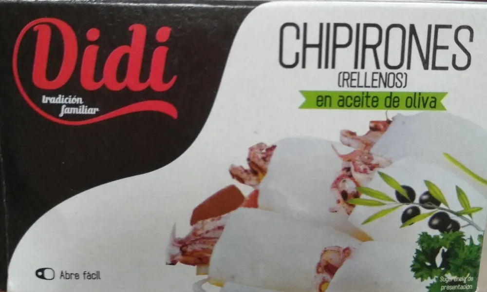 Chipirones en aceite de oliva