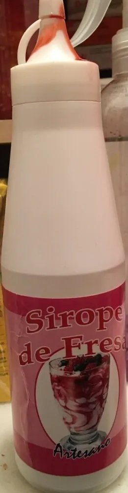 Sirope de fresa