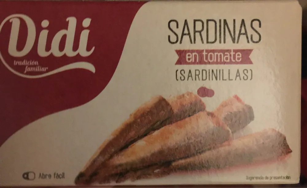 Sardinas en tomate
