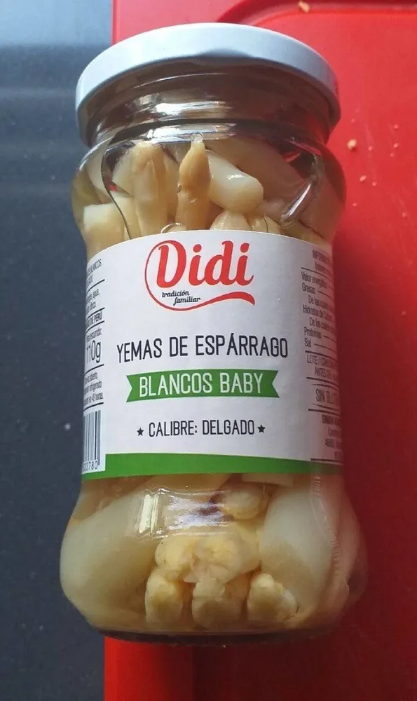 YEMAS DE ESPÁRRAGO