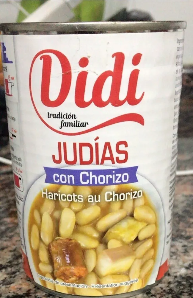 Judías con chorizo