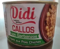 Callos con garbanzos