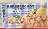 Berberechos al natural