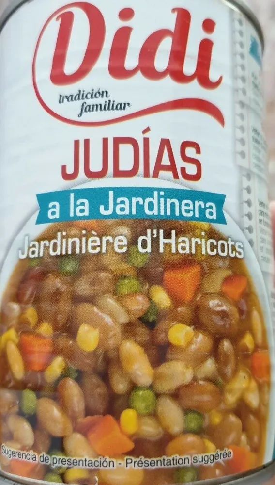 Judias a la jardinera