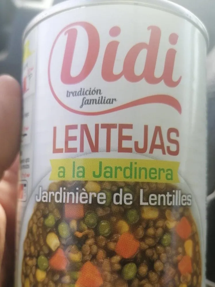 Lentejas a la jardinera