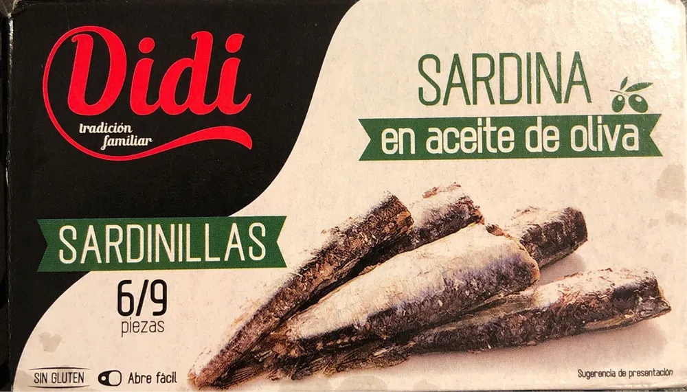Sardinas en aceite de oliva