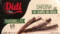 Sardinas en aceite de oliva
