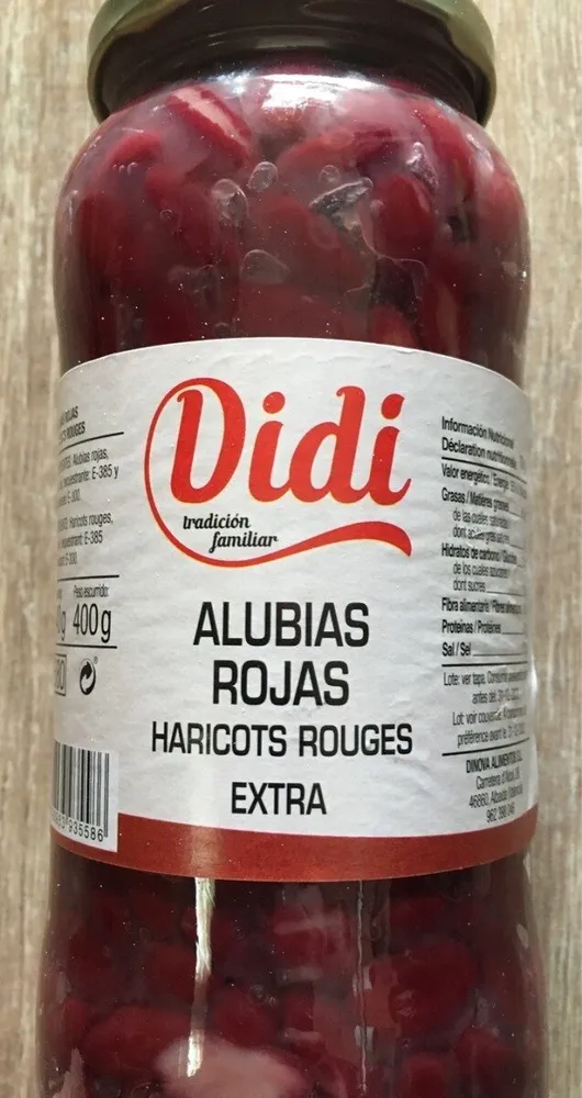 Alubias rojas