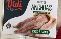 Filetes de anchoas en aceite de oliva