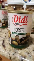 Cóctel de aceitunas y encurtidos