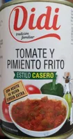 Tomate y pimiento frito estilo casero