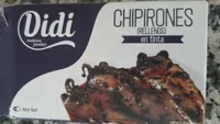 Chipirones rellenos en tinta