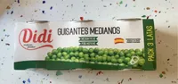 Guisantes medianos