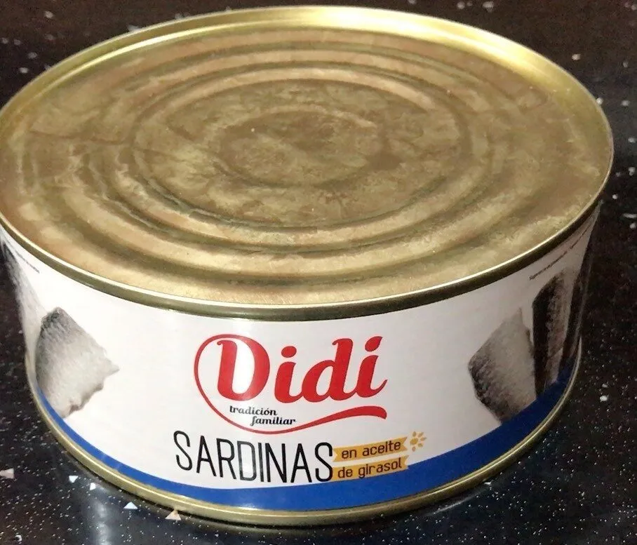 Sardinas en aceite de girasol