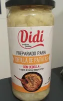 Preparado de tortilla de patata