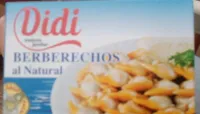 Berberechos al natural