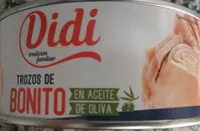 Trozos de bonito en aceite de oliva