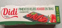 Pimientos rojos asados en tiras