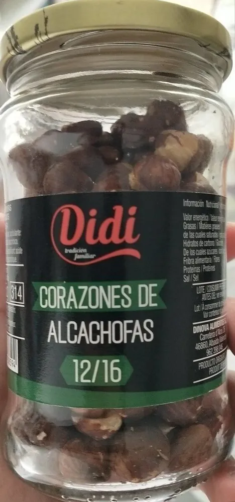 Corazones de alcachofas