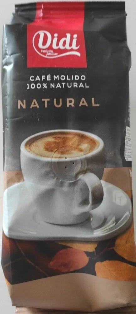 Cafe molido 100 por 100 natural