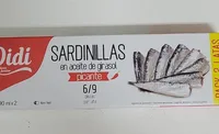 Sardinillas en aceite de girasol