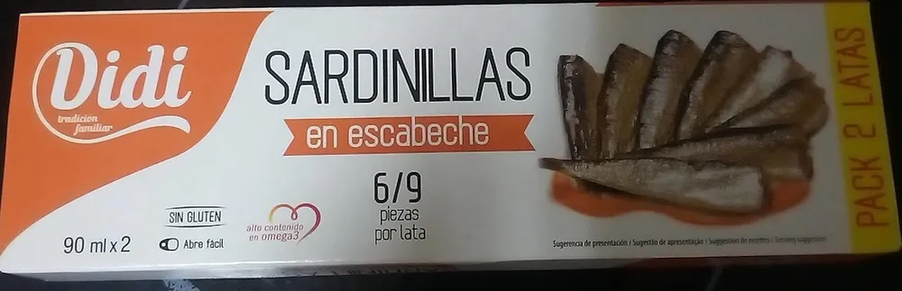 Sardinillas en escabeche